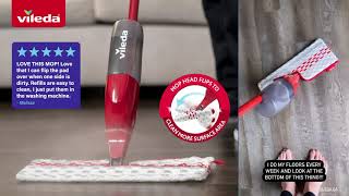 Why Consumers Love The Vileda ProMist MAX Spray Mop [upl. by Mycah]