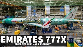 First Emirates 777X Emerges [upl. by Arika]