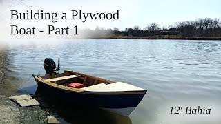 Building a Plywood Boat  Part 1 [upl. by Nagad]