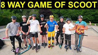 8 WAY GAME OF SCOOT [upl. by Ardnaed646]