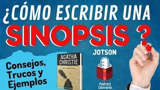 GUIA BASICA PARA ESCRIBIR UNA SINOPSIS [upl. by Aneehsar]