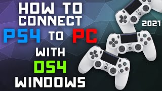 How to Connect a PS4 Controller to PC Wired and Wireless [upl. by Eudo33]