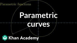 Parametric curves  Multivariable calculus  Khan Academy [upl. by Noman]