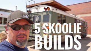 5 DIY Skoolie Builds To Inspire You [upl. by Nivrehs]