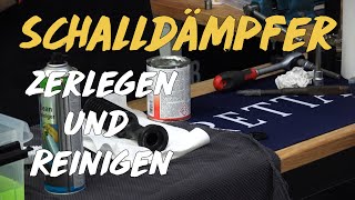 Zerlegen und Reinigen eines Schalldämpfers [upl. by Enirhtak51]