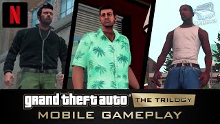 GTA The Trilogy Definitive Edition  Netflix Mobile Gameplay iOS [upl. by Spragens418]