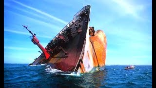 Top 10 Fast sinking ships at sea [upl. by Ormand]