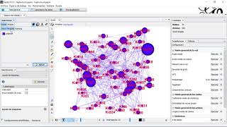 Gephi Tutorial 2  Apariencia [upl. by Earlie]