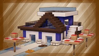 Minecraft How To Build A Boat House Tutorial 1 [upl. by Burford]