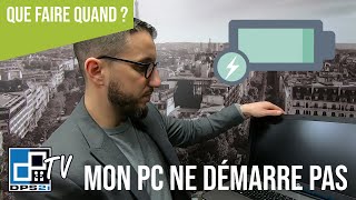 Que faire quand mon pc portable ne démarre plus  QFQ [upl. by Werda]