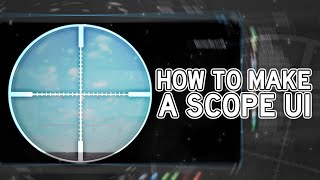 How to Make a Roblox Scope UI [upl. by Enilatan]