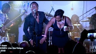 I Never Knew  Mass Konpa de Gracia Delva live Martinique 10Nov2018 [upl. by Aterg]