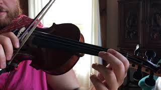 How to play Concerning Hobbits on Violin  Beginners Tutorial [upl. by Anada]