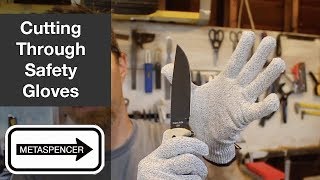 Cutting Through Cut Resistant Gloves [upl. by Pickford771]