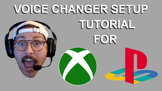 Voice Changer Setup Guide for Xbox and PlayStation [upl. by Nnylsor316]