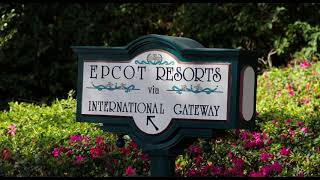 Epcot  International Gateway Area Music Loop [upl. by Ydualc]