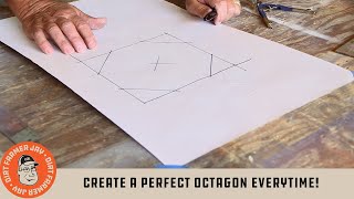 Create A Perfect Octagon Everytime [upl. by Lowndes]