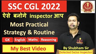 SSC CGL 20222023 Complete guidance Exam pattern jobs Strategy Books Routine amp Motivation [upl. by Brownson]