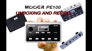 MOOER PE100 UNBOXING AND REVIEW TAGALOG [upl. by Yenattirb]