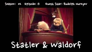 Waldorf and Statler S2 End Comments Compilation Clip [upl. by Adley]