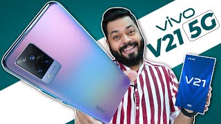 vivo V21 5G Unboxing amp First Impressions ⚡ 44MP OIS Selfie Dimensity 800U 64MP Camera amp More [upl. by Mcgruter192]