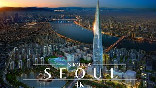 Seoul 4K Drone 🇰🇷  Epic Seoul Timelapse  South Korea As Never Seen Before [upl. by Mirth939]