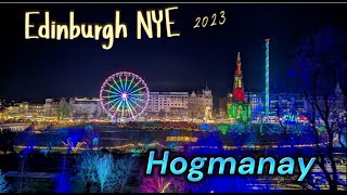 Edinburgh Hogmanay 2023 [upl. by Riane]