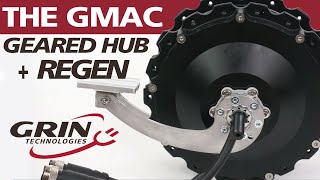 Introducing the GMAC Clutchless Geared Hub Motor from Grin Tech [upl. by Dorsy]