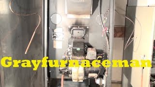 Troubleshoot the oil furnace part 1 Burner wont start [upl. by Imeaj]