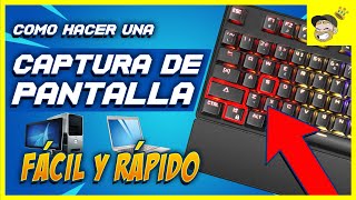 ✅ Como tomar una CAPTURA de PANTALLA en cualquier PC o LAPTOP 【2022】 [upl. by Ragan437]