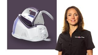 Bosch TDS6080GB Steam Generator Iron  White amp Violet  Product Overview  Currys PC World [upl. by Wedurn]