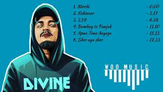 Divine  non stop hit songs  Gully Gang Divine new hindi Rap song  Nonstop Rap songs  Jukebox GG [upl. by Hime458]