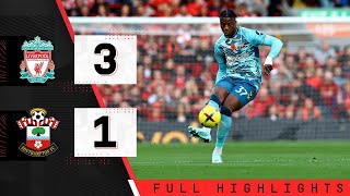 EXTENDED HIGHLIGHTS Liverpool 31 Southampton  Premier League [upl. by Bronwyn]