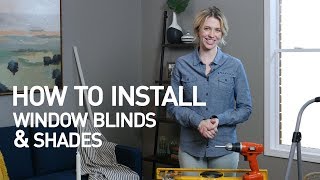 How to Install Window Blinds and Shades [upl. by Adleremse]