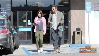 Ben Affleck and daughter Seraphina at Petco in Los Angeles [upl. by Carolus]