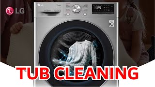 LG Front Load Washer  Tub Cleaning [upl. by Siward260]