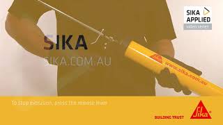 Sika Professional Sausage and Cartridge Caulking Gun WT250XL [upl. by Uund]