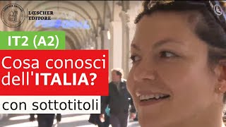 Italiano per stranieri  Cosa conosci dellItalia A2 con sottotitoli [upl. by Tierell]