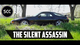 PORSCHE 928 GTS 1995  Test drive in top gear  V8 engine sound  SCC TV [upl. by Atirahs]