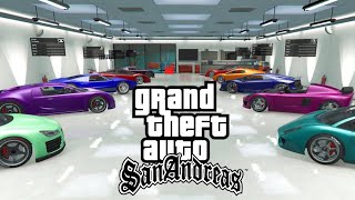 GTA V Garage Mod In GTA San Andreas  GTA Sa Big House [upl. by Maker]