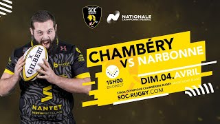 DIRECT SOC Rugby  Narbonne [upl. by Cirdes115]