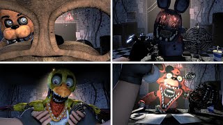 FNaF 2 Counter Jumpscares Animation [upl. by Erapsag]