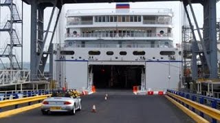 Boarding our ships  Ferry travel to France amp Spain  Brittany Ferries [upl. by Ainecey]