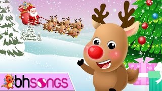 Rudolph The Red Nosed Reindeer Song With Lyrics  Christmas Song [upl. by Ahsiryt]