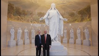 Two Apostles Lead a Virtual Tour of the Rome Italy Temple [upl. by Wanfried996]