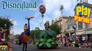 4K Pixar Play Parade  FULL PARADE  Disneyland Park [upl. by Richma]