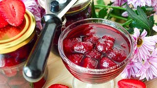 Клубничное варенье ☆ СЕКРЕТ приготовления красивого и вкусного варенья [upl. by Keldah]