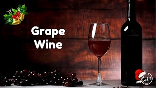 Grape Wine Recipe  Homemade Grape Wine  Easy Wine Recipe  How to make Wine  Cookd [upl. by Fiora]