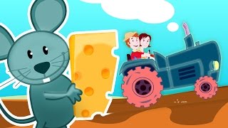 FARMER IN THE DELL Song with Lyrics  Nursery Rhyme for Kids [upl. by Joliet]