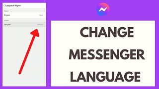 How to Change Facebook Messenger Language [upl. by Nashoma578]